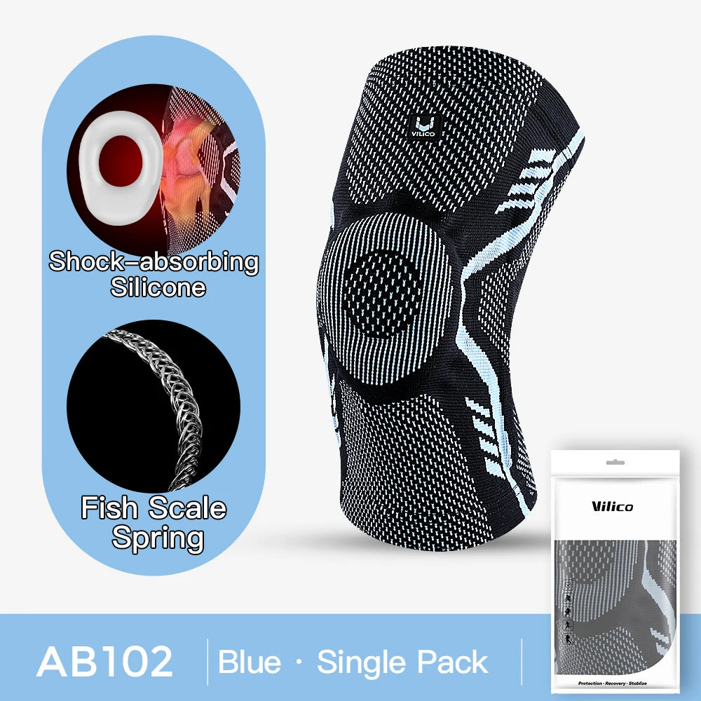 1 Piece Knee Brace Silicone Pads