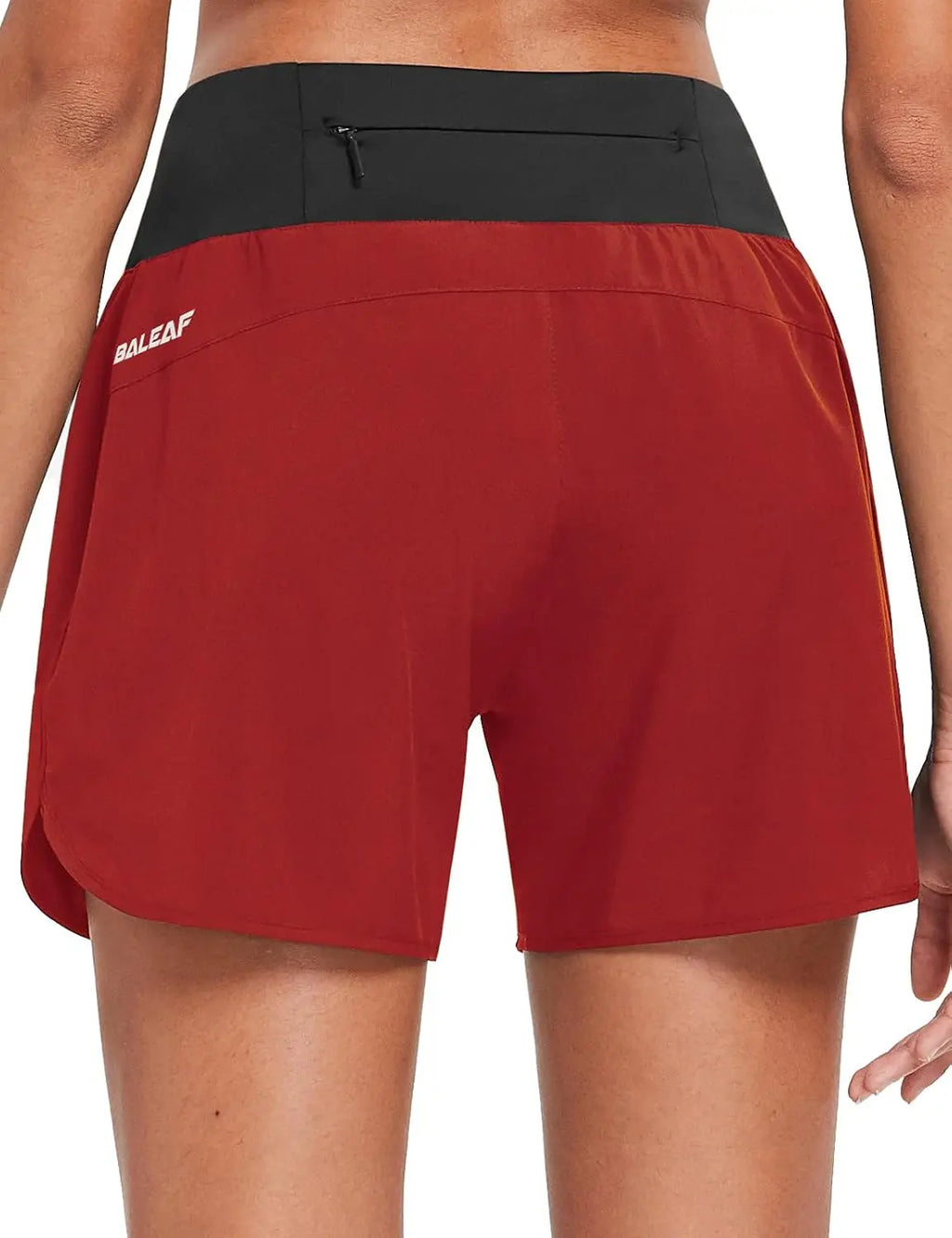 Women High Waist Solid 5" Workout Shorts