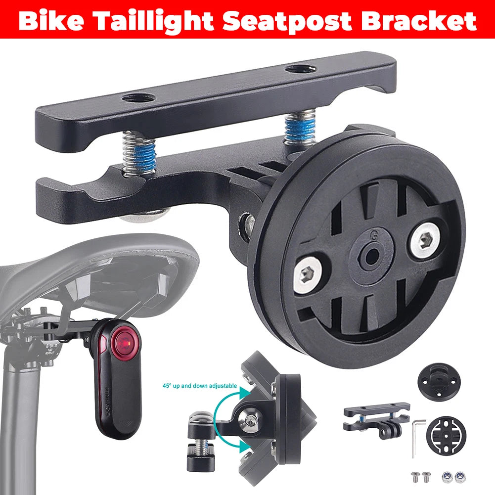 Bike Taillight Seatpost Bracket Adjustable