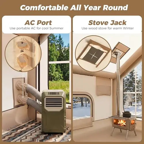 Four-Season Inflatable Camping Tent