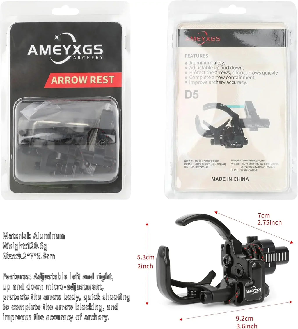 Arrow Rest Fall Away Adjustable