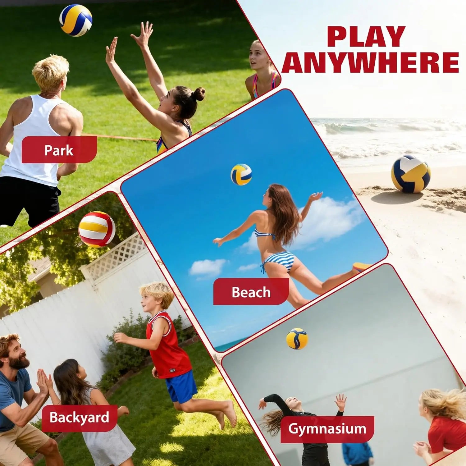 12FT Adjustable Volleyball Net