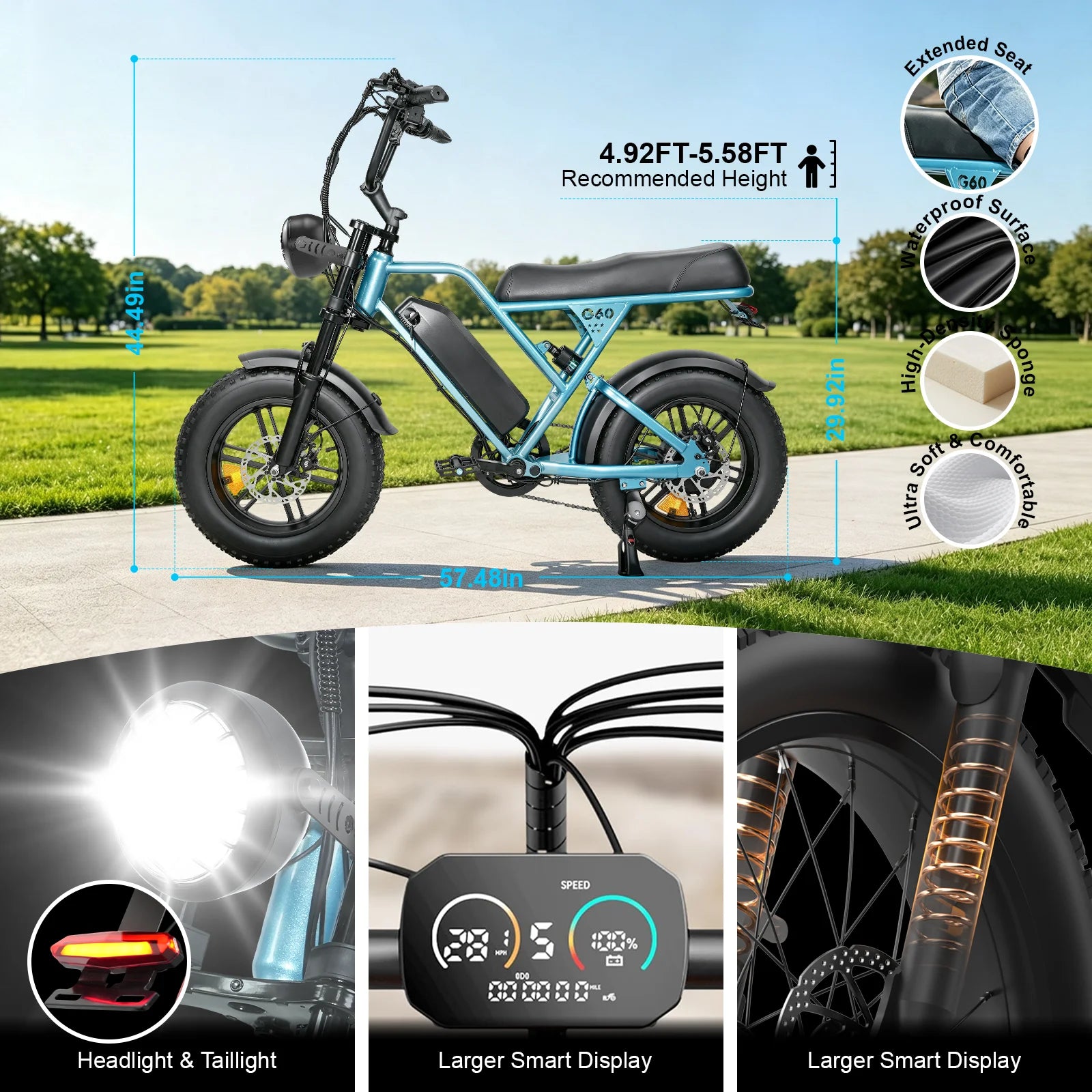 500W Mountain Ebike 36V