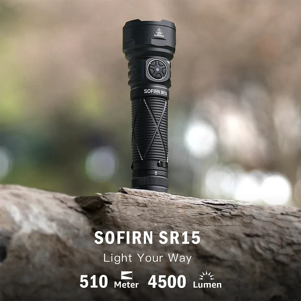 SR15 4500LM Flashlight