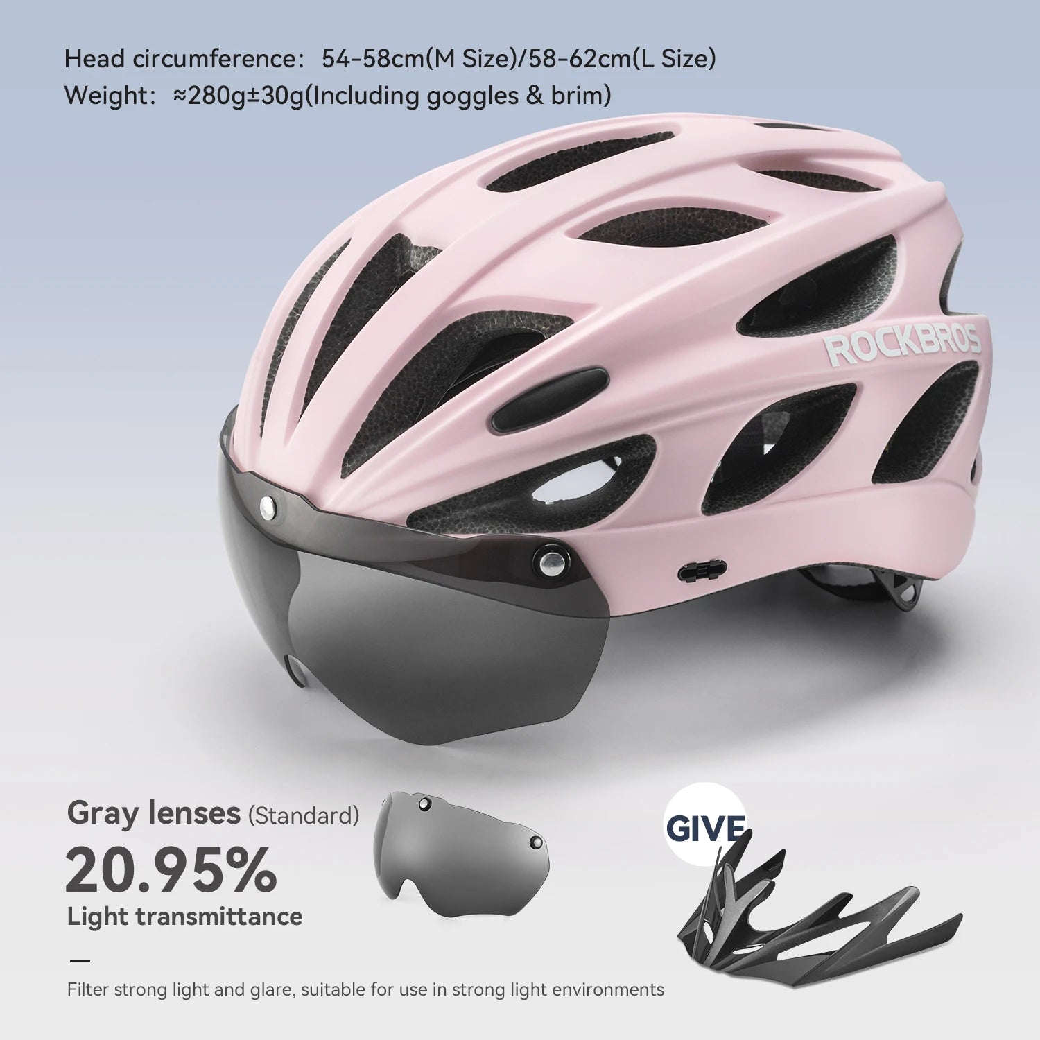 Safety Helmet With Goggles Men Women
