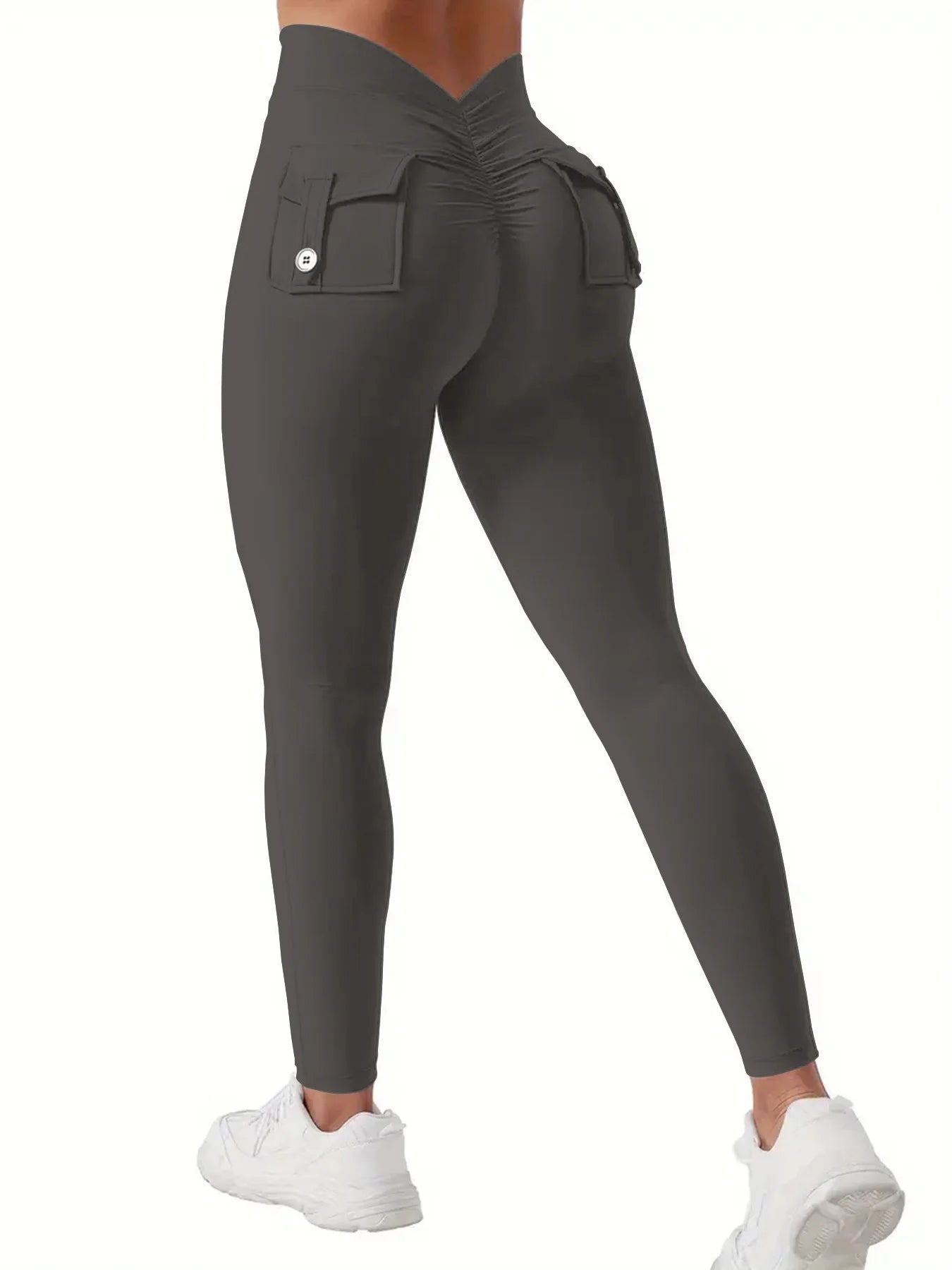 High-Waisted Butt-Lifting V-Back  Leggings