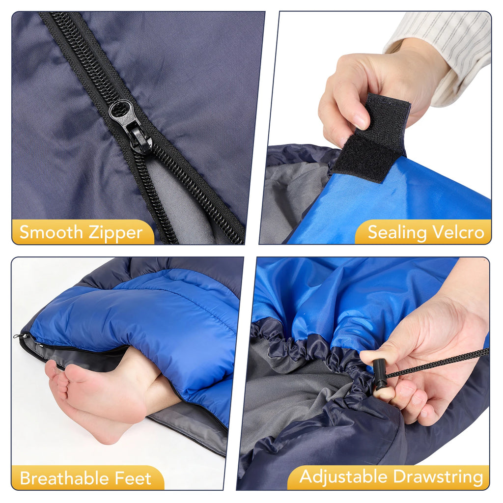 Camping Sleeping Bag Ultralight Waterproof