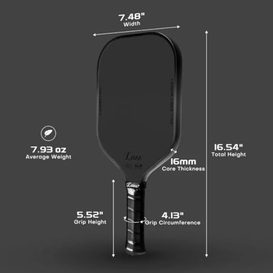 Thermoformed T700 Carbon Fiber Pickleball Paddles