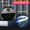 Dark-Glowing Holographic Basketball