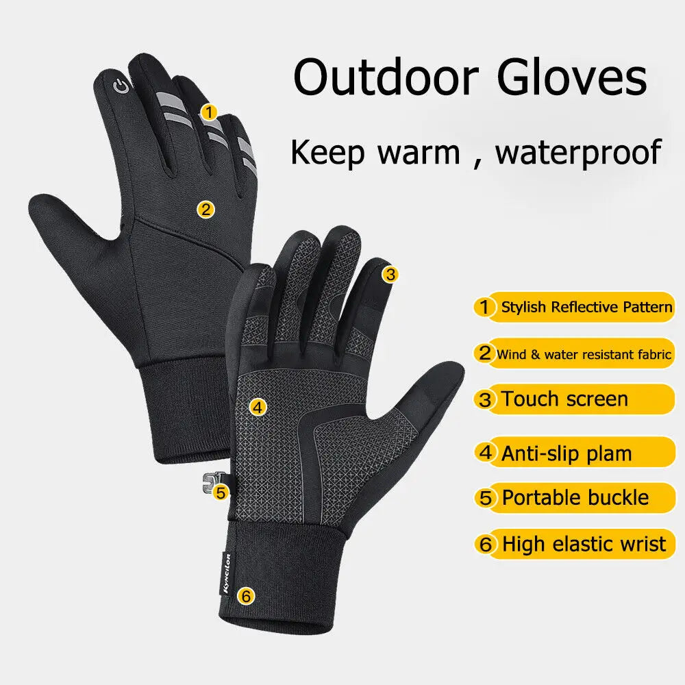 Palm Touch Screen Gloves for men women cold weather
