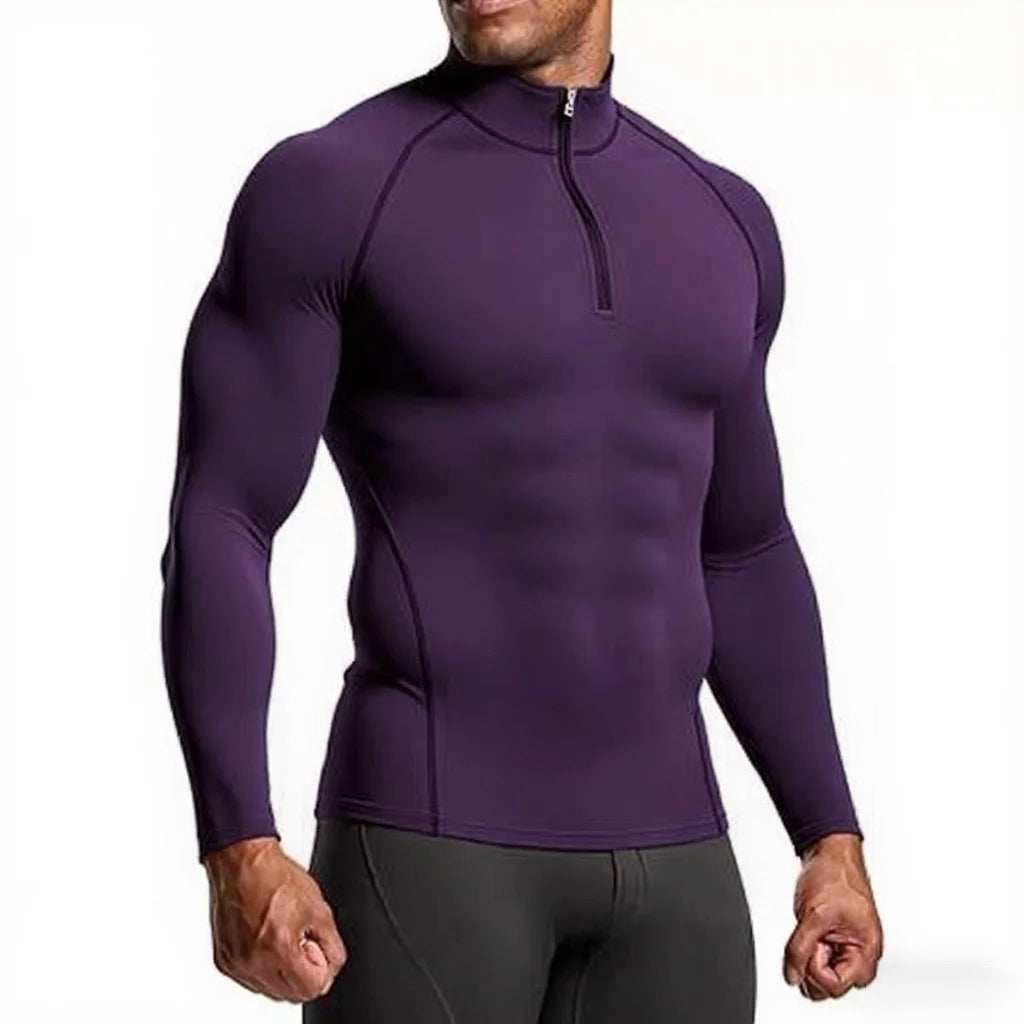 Fitness Shirts Slim Long sleeve Gym T-shirt