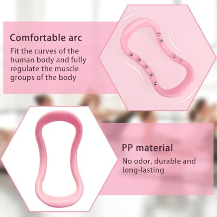 Set of 2 Pilates Yoga Fitness Rings