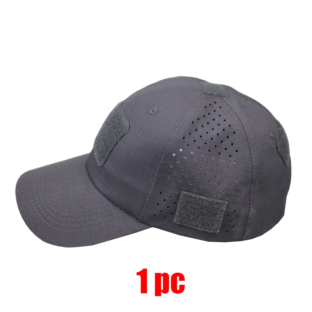 Men Camouflage Hunting Cap Breathable Sunscreen