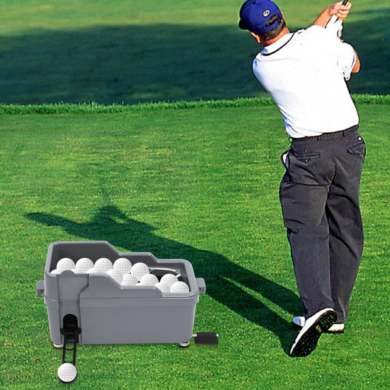 Semi-Automatic Golf Ball Dispenser