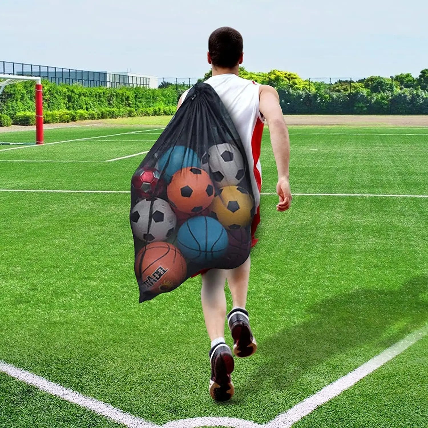 Extra Large Mesh Sports Ball Bag