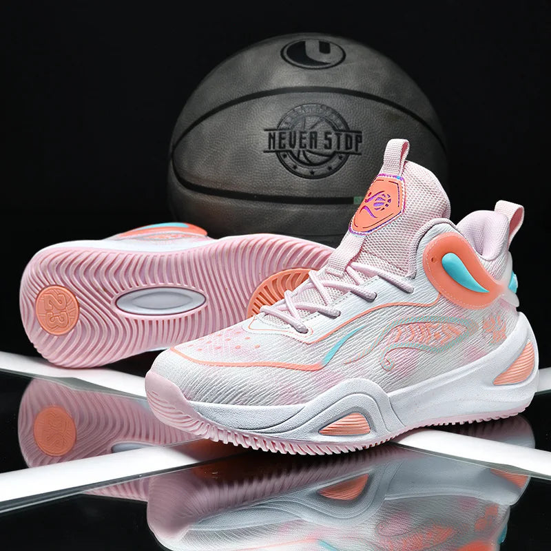 New Arrival Graffiti Basketball Shoes