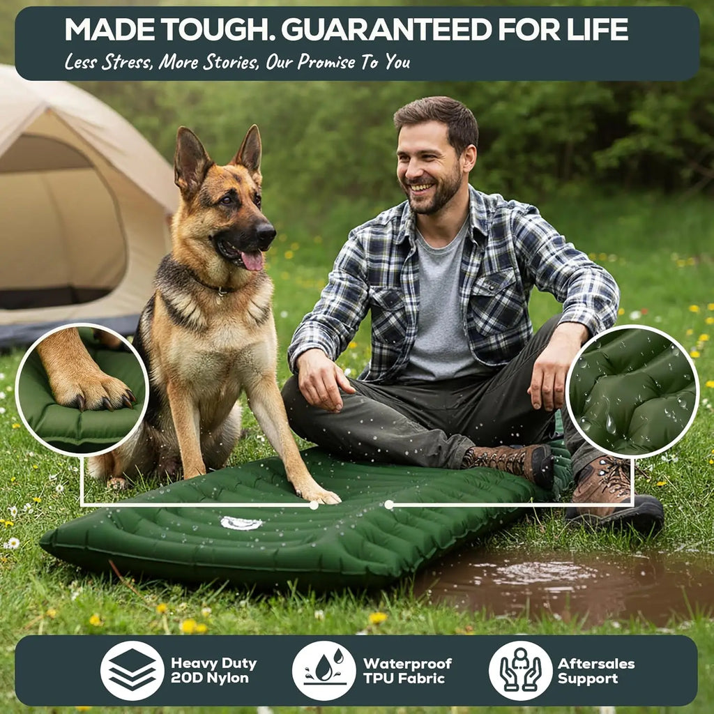 17.5oz Ultralight Camping Sleeping Pad