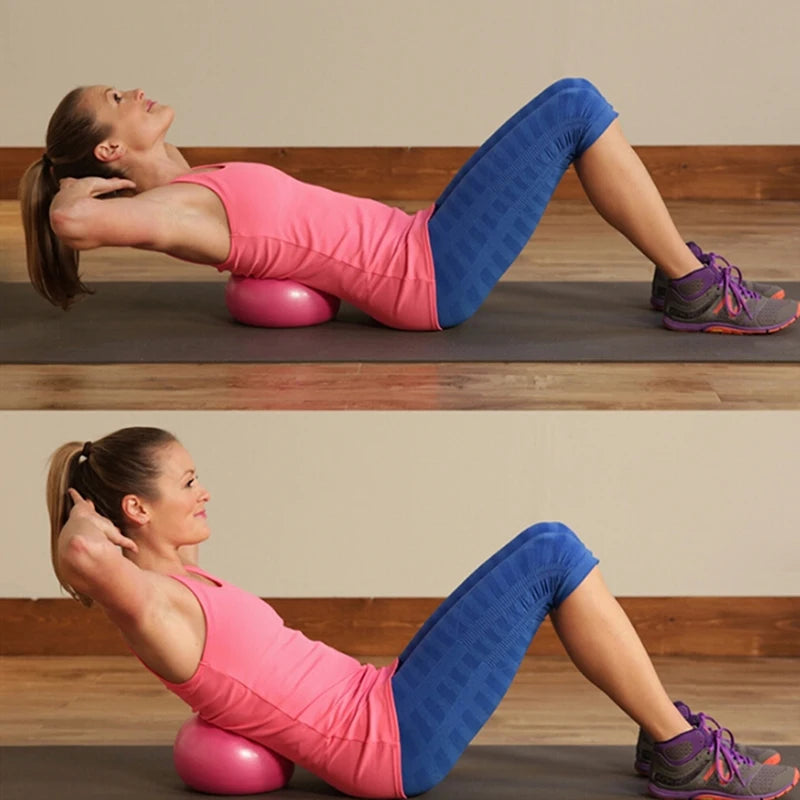 Pilates Ball Balance Exercise
