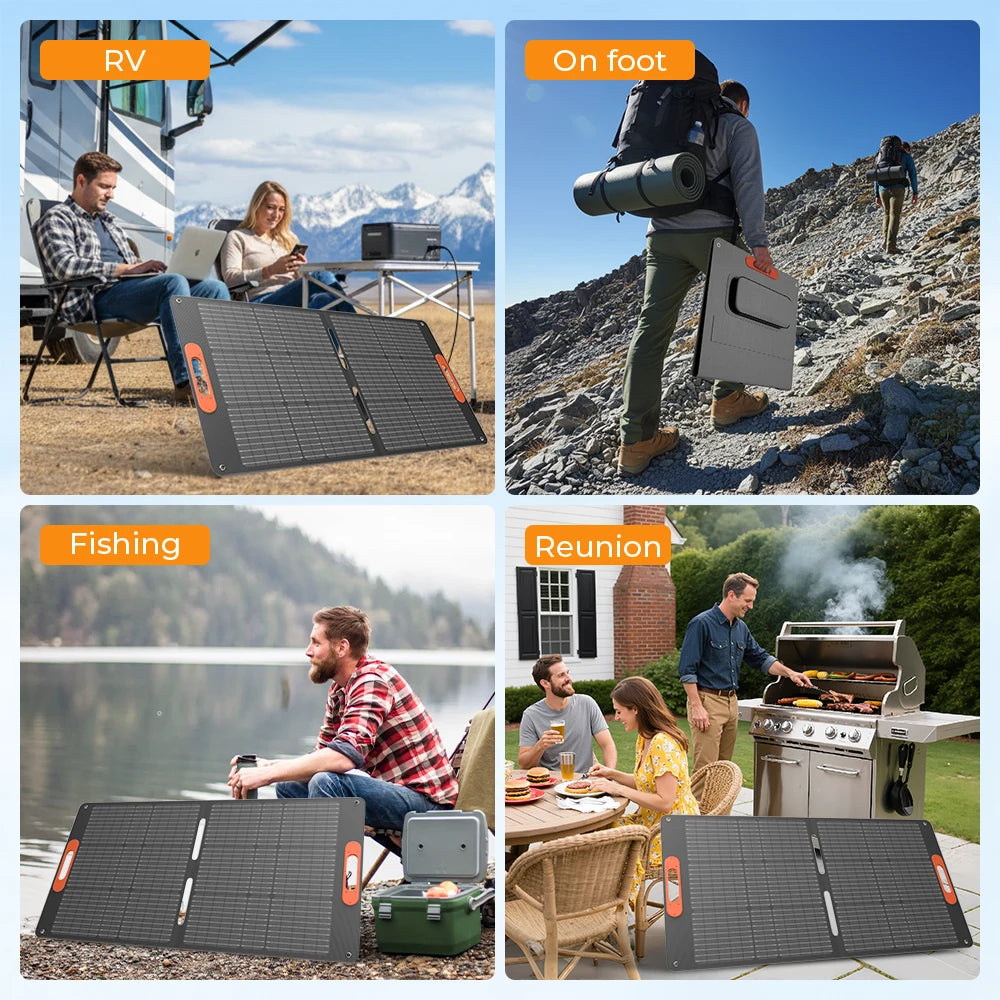 300W/200W/100W Flexible Solar Panel