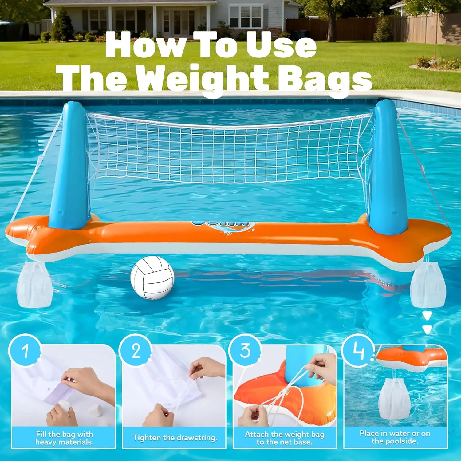 2 in1 Floating Swimming Game Toy
