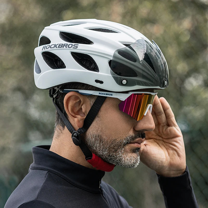 Safety Helmet With Goggles Men Women