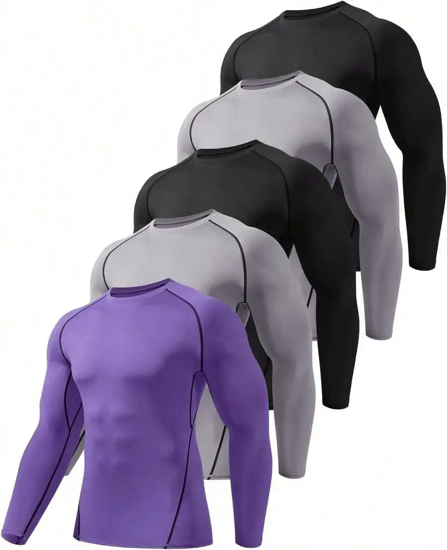 Mens Long Sleeve Compression Shirt