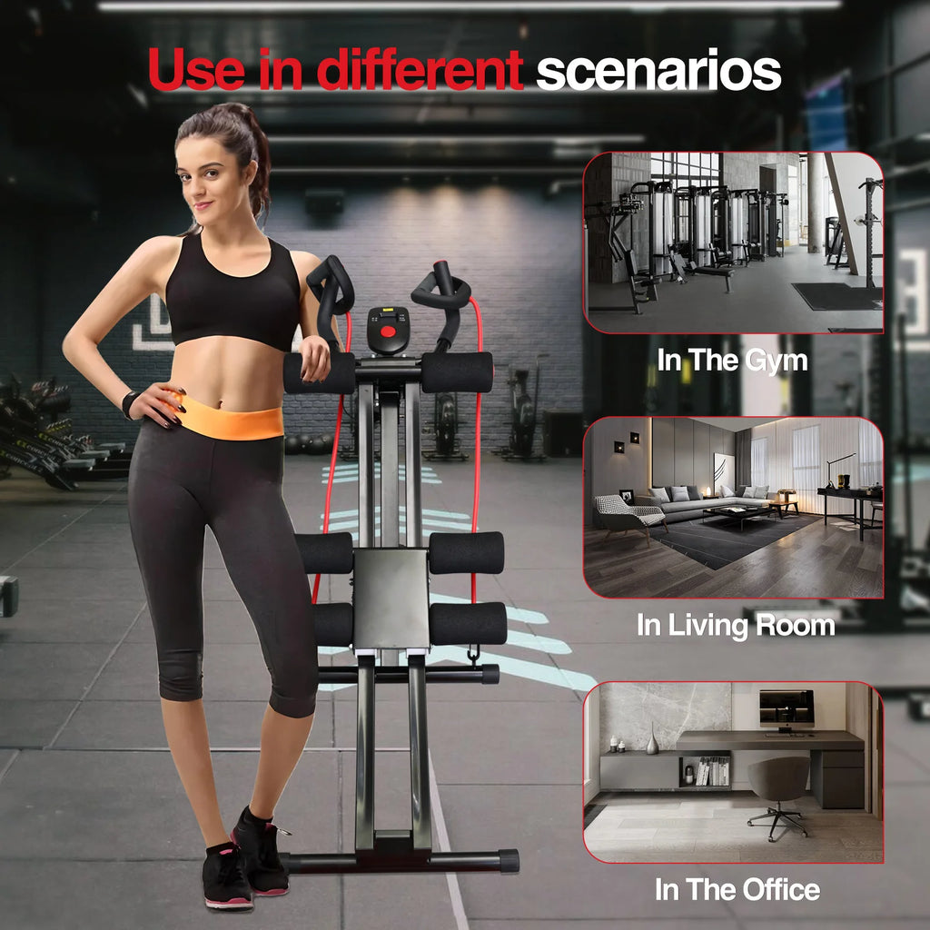 Foldable Ab Machine Max 440lbs