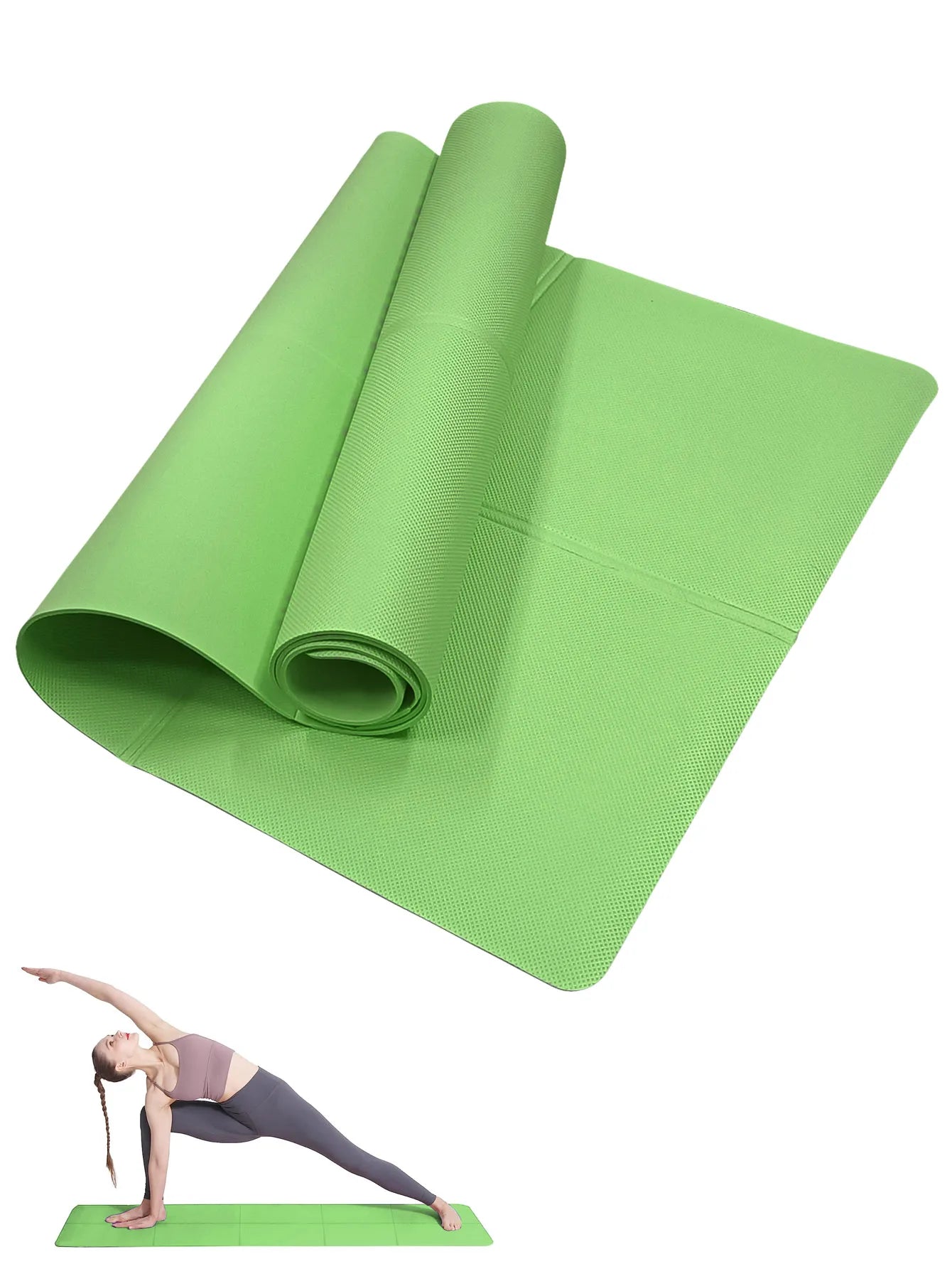 Yoga  Pilates Fitness Mat 3/4/6mm