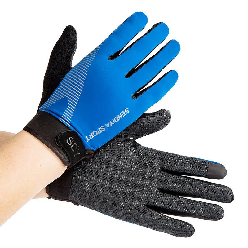 Men Cycling Gloves Full Finger Touch Screen