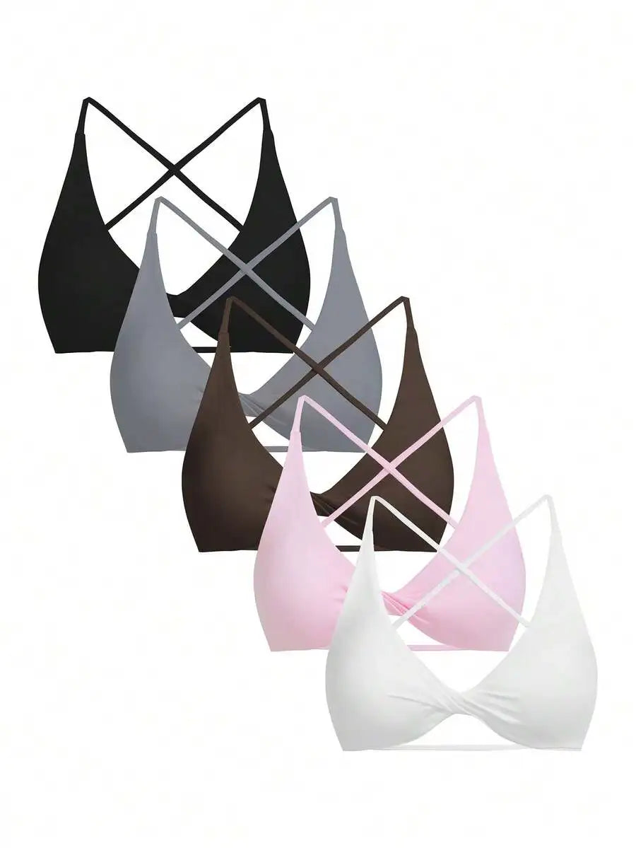 3PCS Seamless Yoga Sports Bra Set