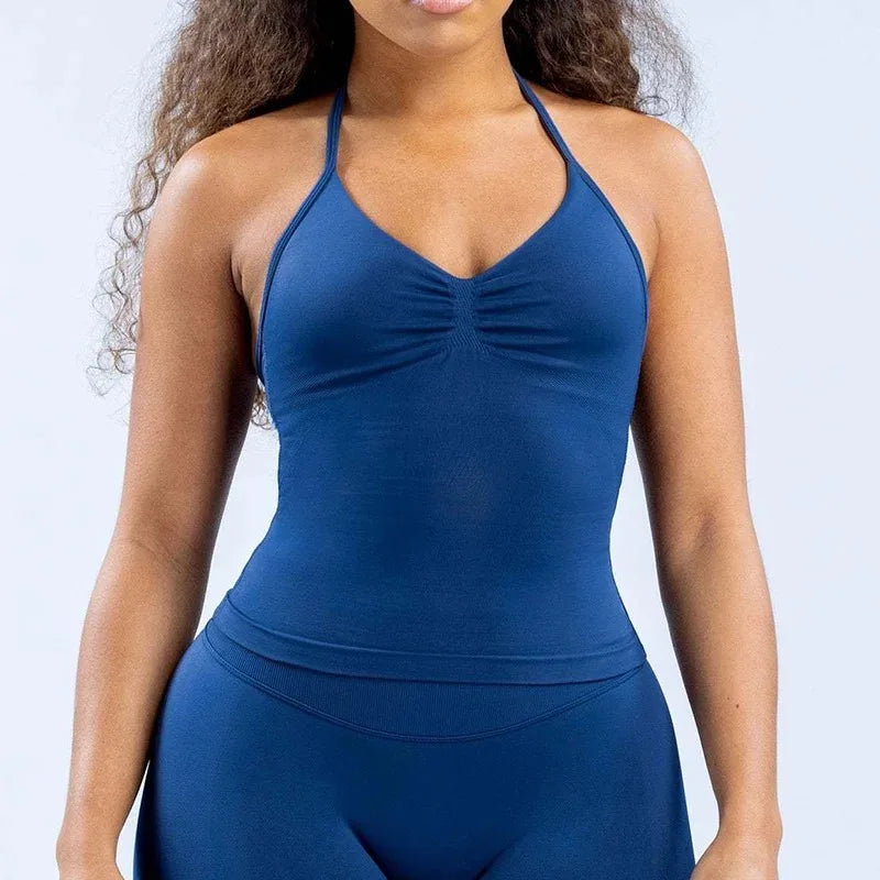 Open Back Yoga  Women's Fitness Tank Top