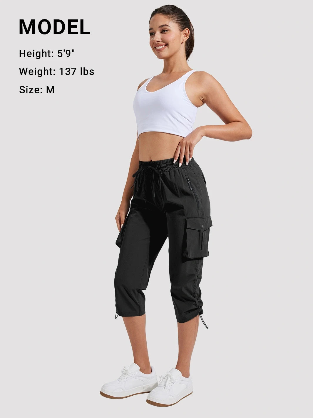Women's Cargo Capri Hiking Pants