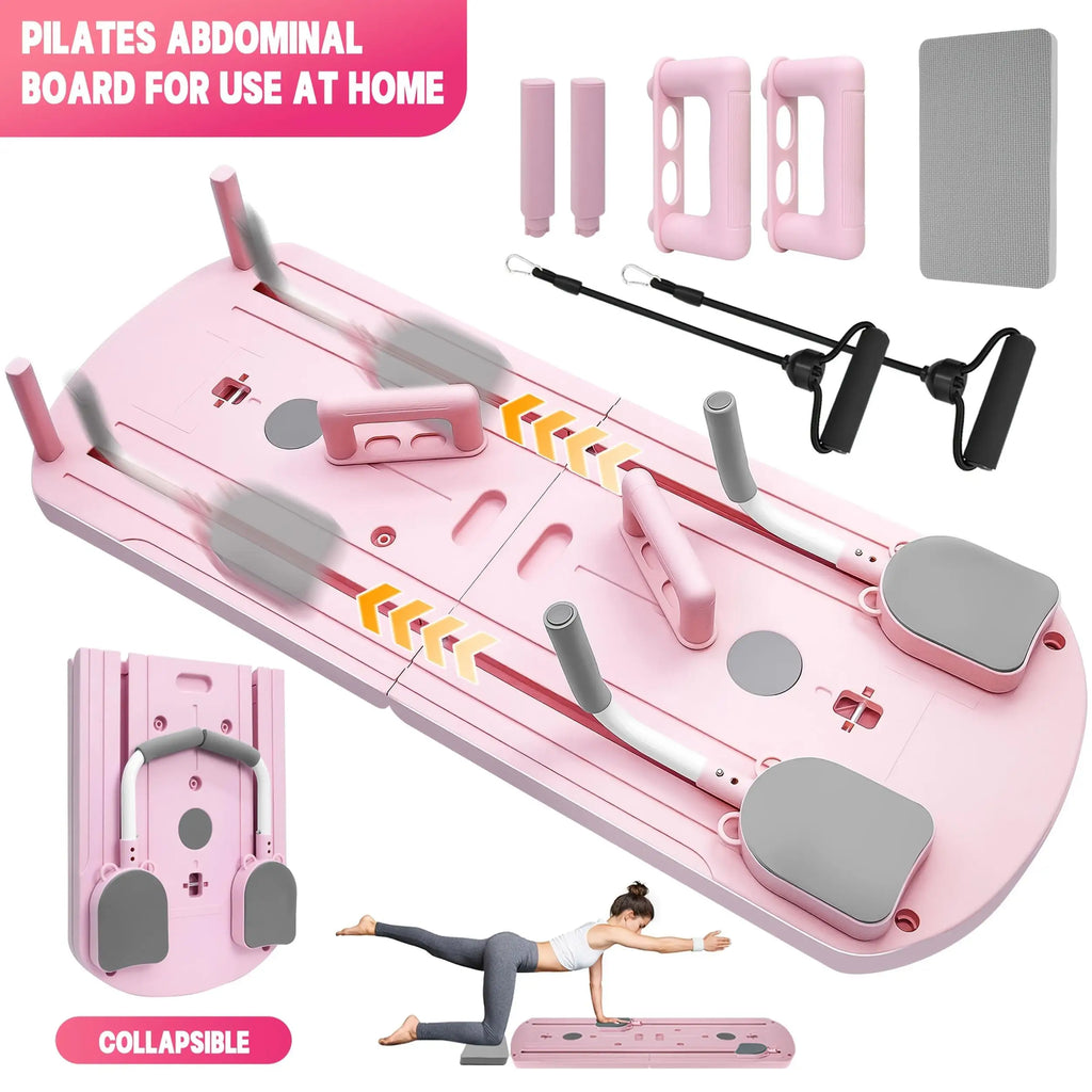 8-in-1 Multifunctional Foldable Pilates Board