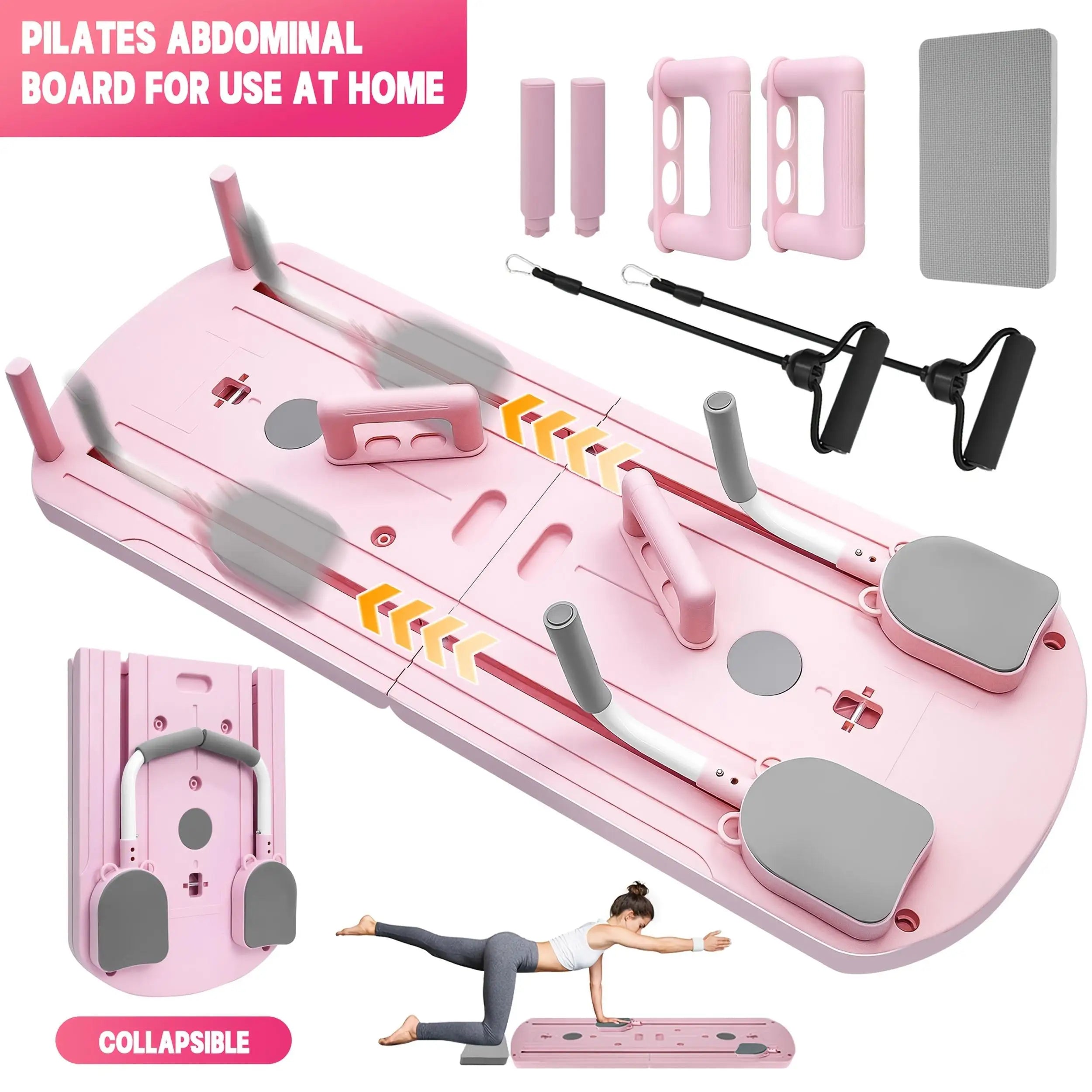8-in-1 Multifunctional Foldable Pilates Board
