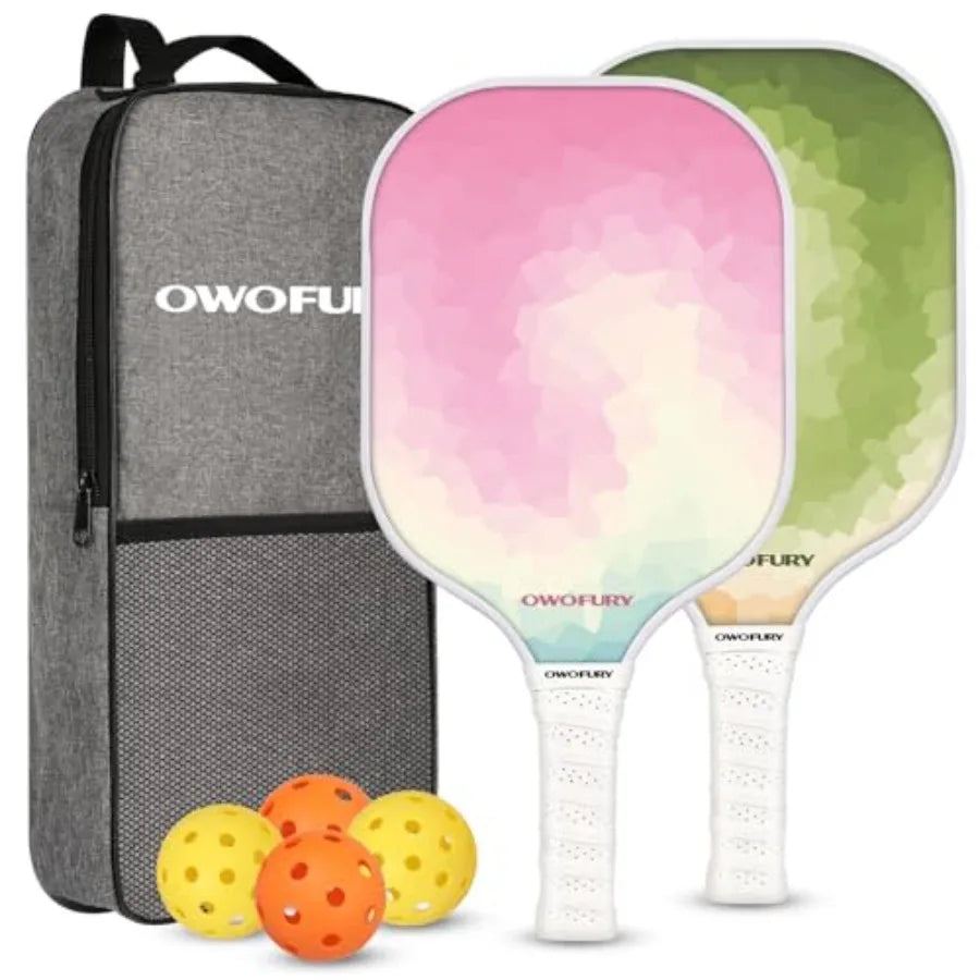 Fiberglass Pickleball Paddles Set of 2