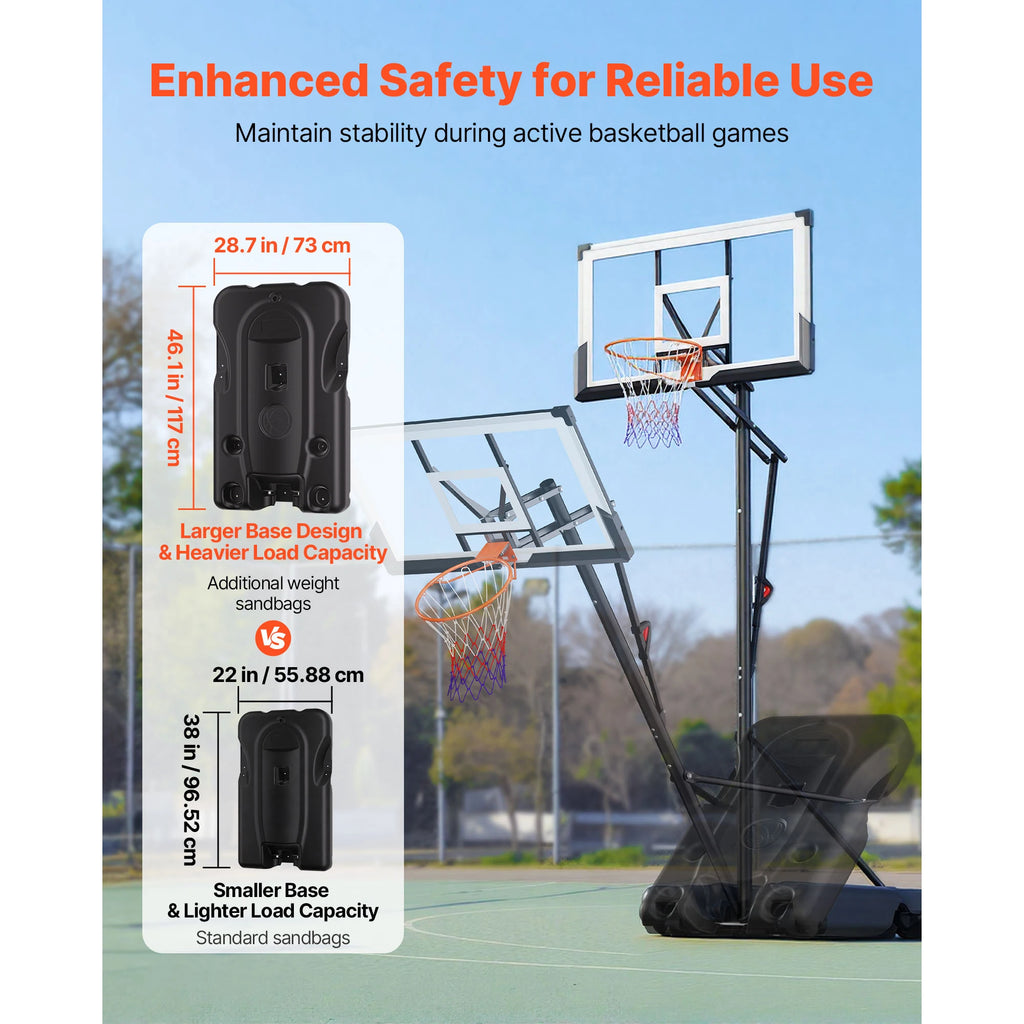 Portable Basketball Stand 10 ft Height