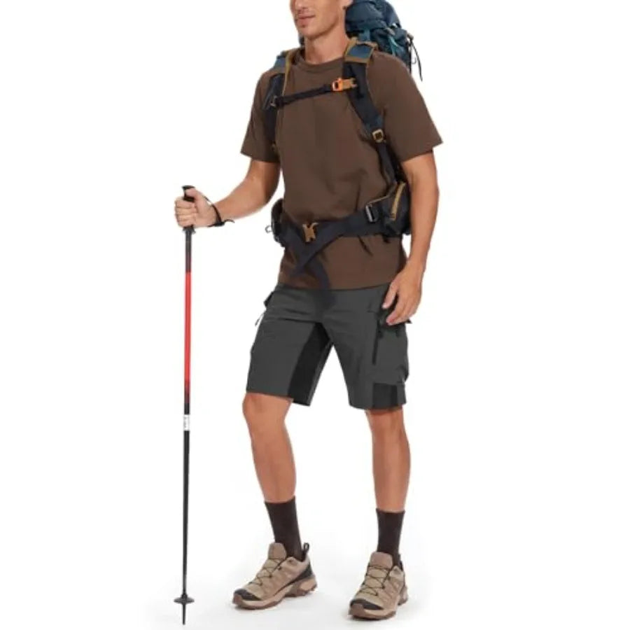 Men's Outdoor  Lightweight Stretchy Shorts for Hiking