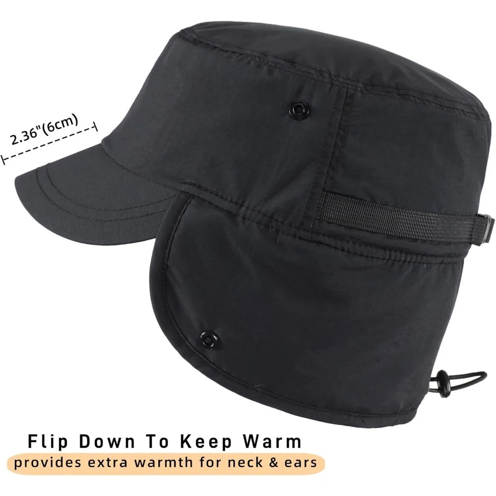 Men's Winter Hunting Hat with Visor