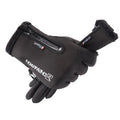1Pair Black Sports Gloves Warm Full Fingers