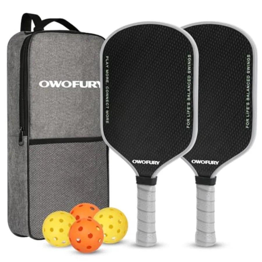 Fiberglass Pickleball Paddles Set of 2