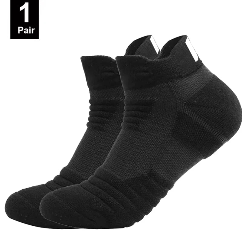 1/3 Pairs Anti-slip Football Basketball  Socks