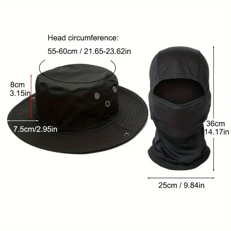 Camouflage Boonie Cap Balaclava Hat