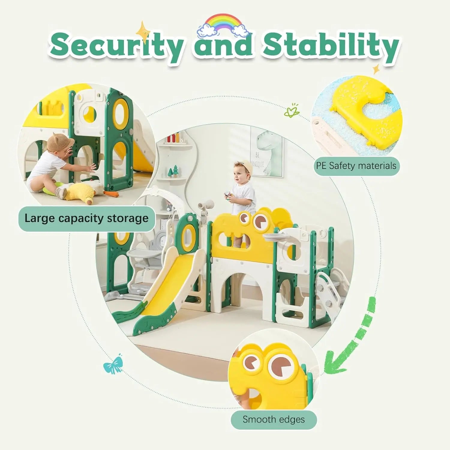 9 in 1 Foldable Kids Climber