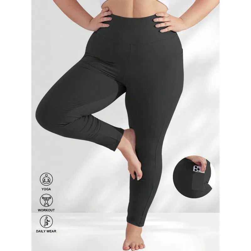 Women Yoga Pants 6 Pack Plus Size