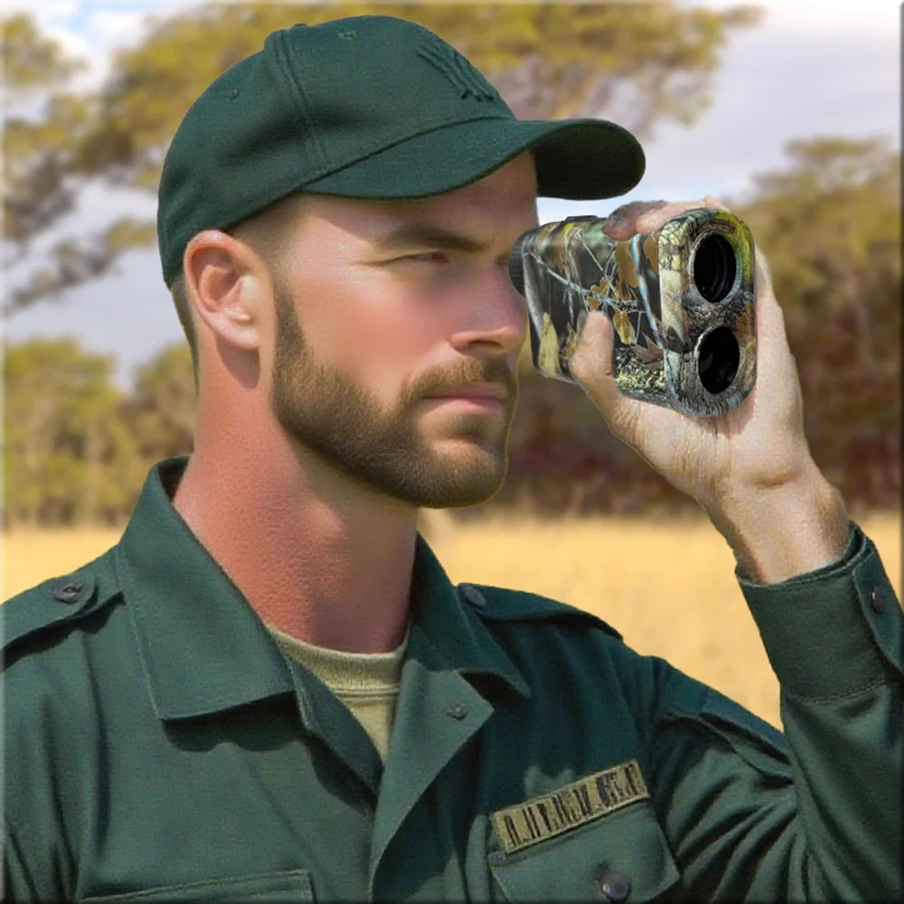 Camouflage 1200 Yards Hunting Rangefinder