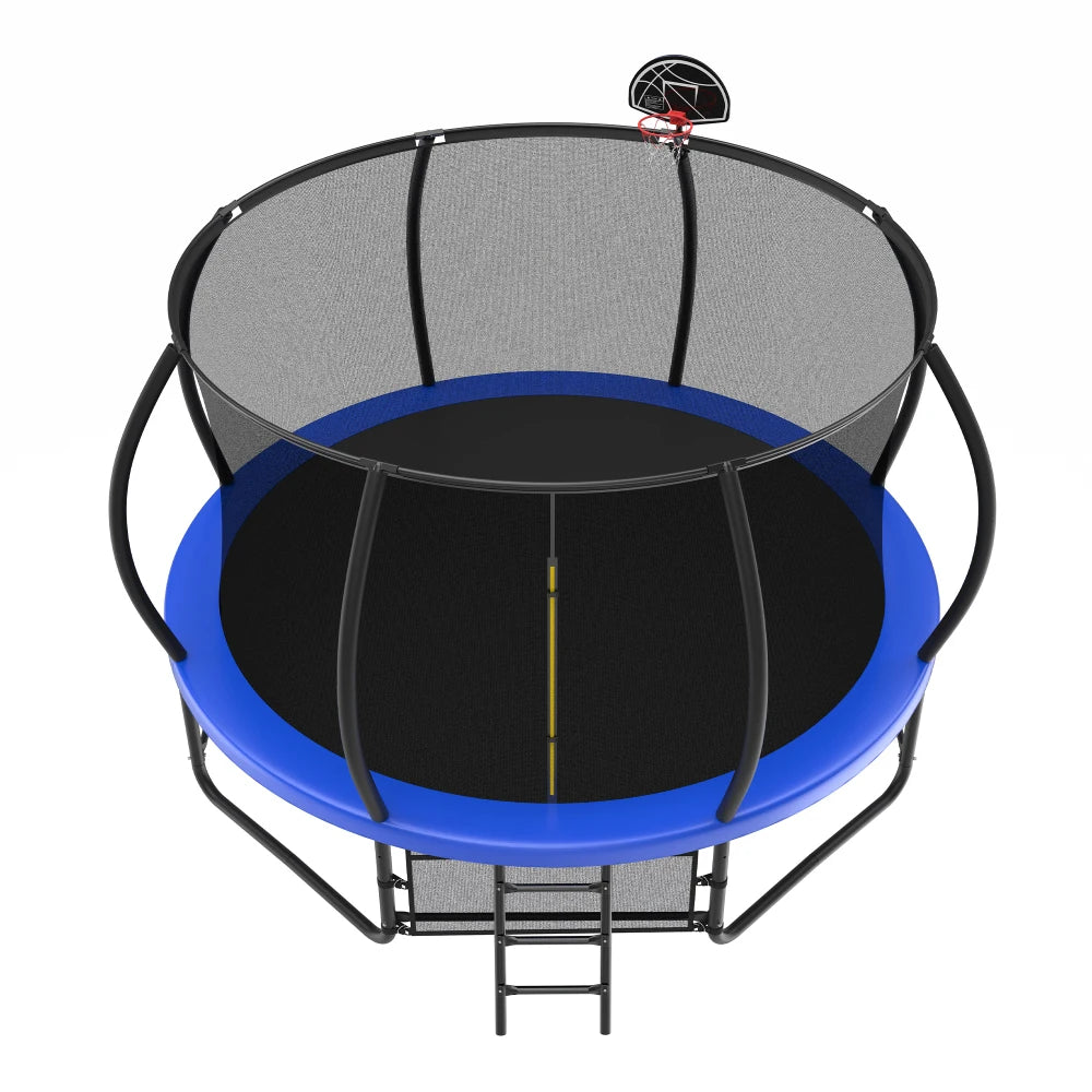 14FT Trampoline with Enclosure