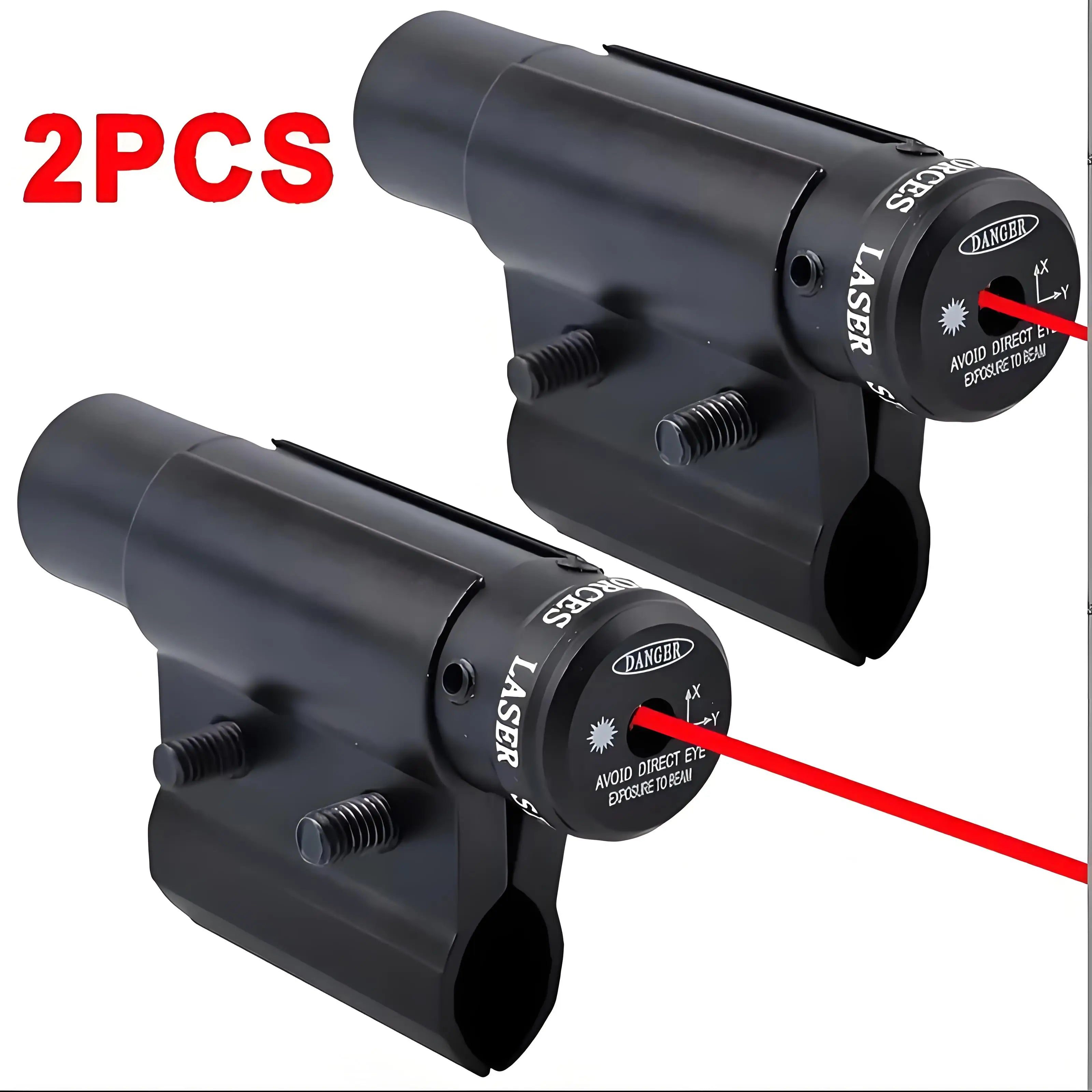 2pcs High-Quality Mini Red Dot Laser Sights
