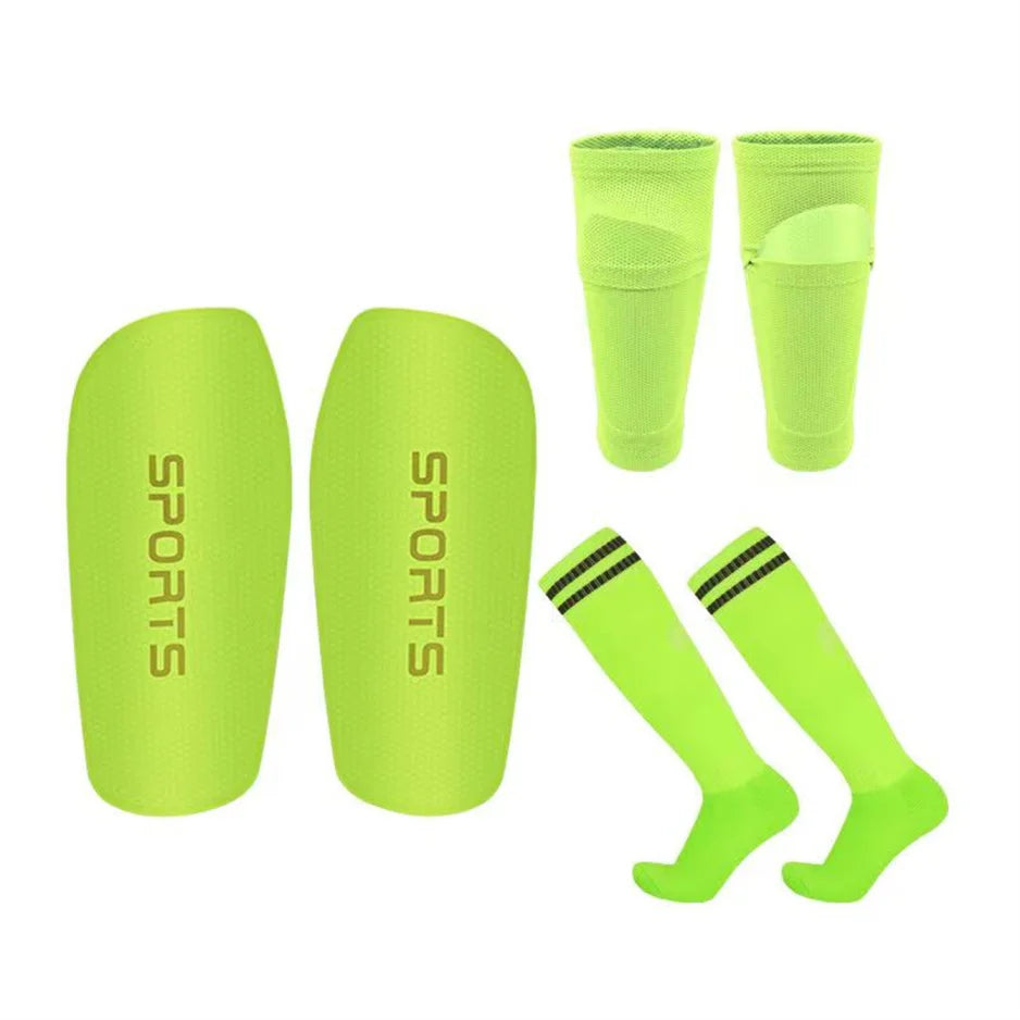 1 Pair Soccer Shin Guard Pad Adult socks