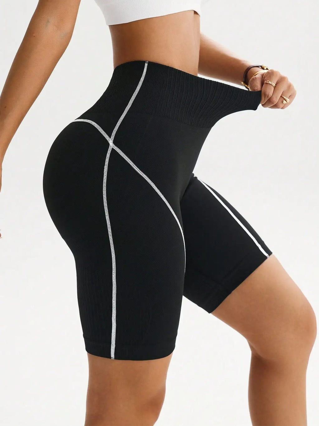 1pc Women's Seamless Sexy Leopard, Cycling  Shorts