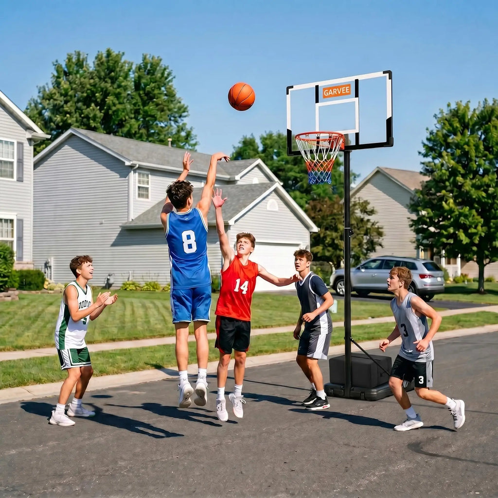 Portable Adjustable Basketball Hoop
